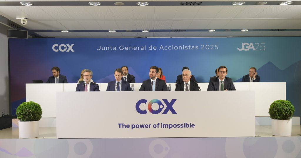 Cox aprueba con el 100% de los votos los puntos del orden del día en su ...